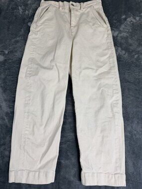 Barrel Womens High-Waisted Off-White Pants Size 25 (0)